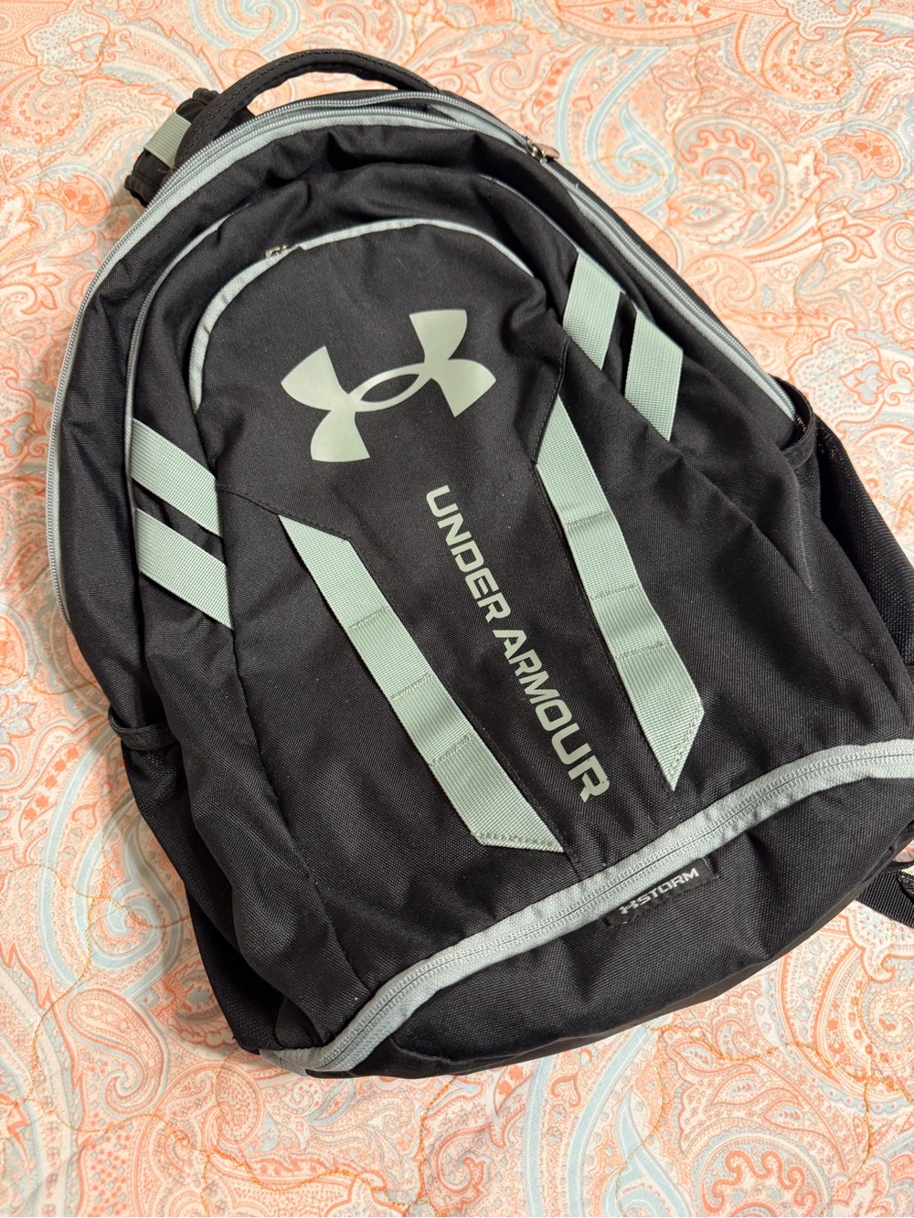 Under Armour Black & Gray Backpack